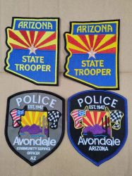 ARIZONA LAW ENFORCEMENT PATCHES